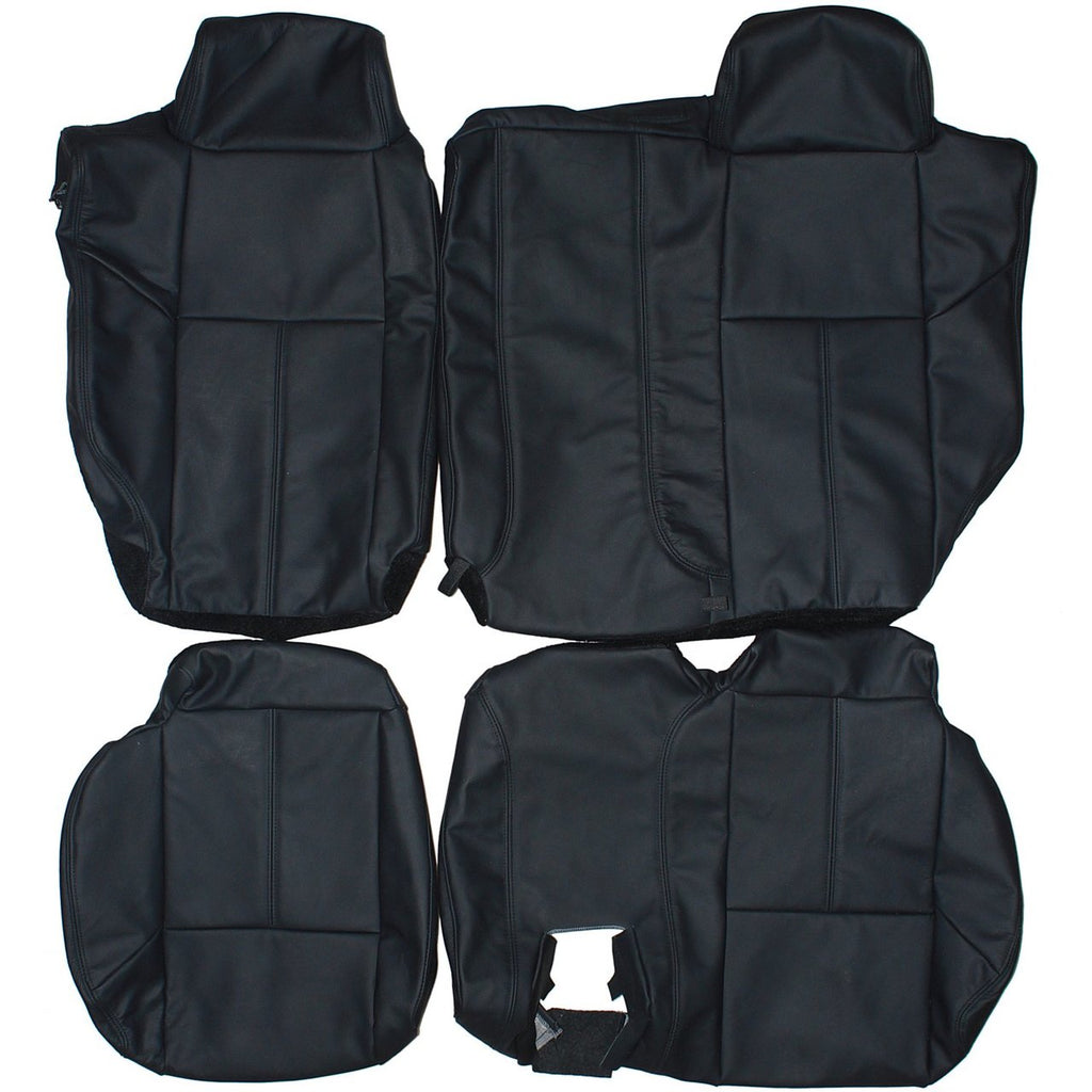 2005-2010 Hummer H3 Custom Real Leather Seat Covers (Rear) - lseat