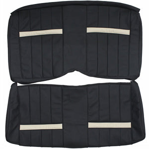 1977 AMC Gremlin Custom Real Leather Seat Covers (Rear) - lseat