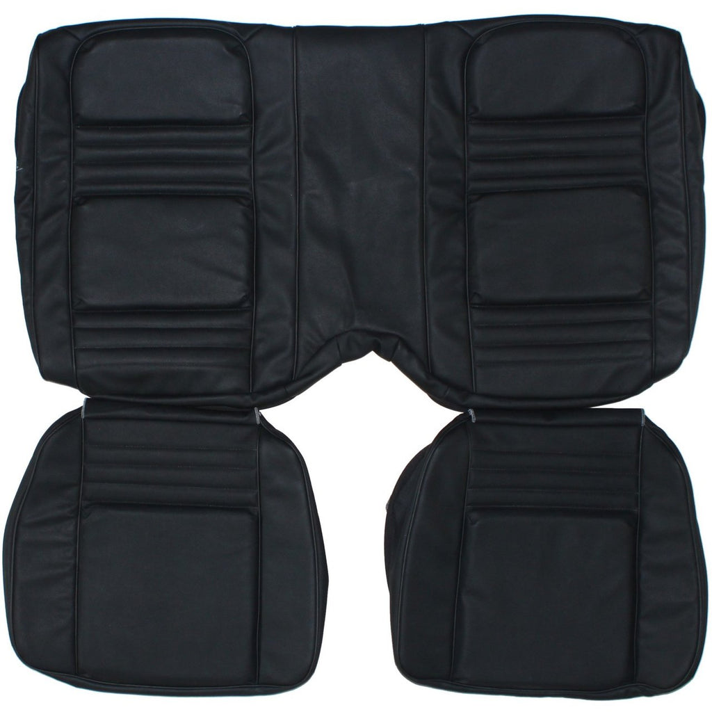 1970-1981 Chevrolet Camaro Custom Real Leather Seat Covers (Rear) - lseat