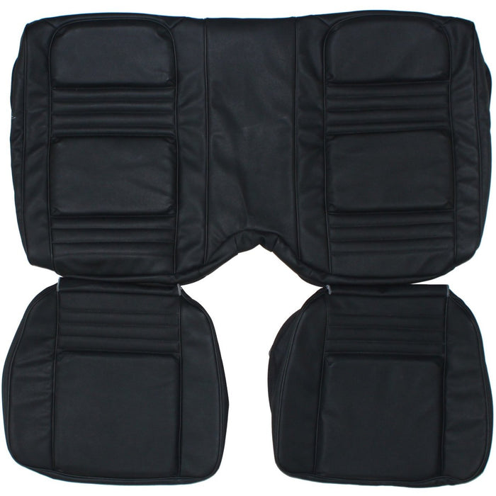 1970-1981 Chevrolet Camaro Custom Real Leather Seat Covers (Rear)
