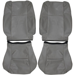2005-2014 Toyota Tacoma Custom Real Leather Seat Covers (Front) - lseat