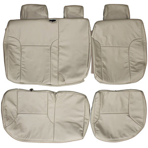 2005-2014 Toyota Tacoma Custom Real Leather Seat Covers (Rear) - lseat2