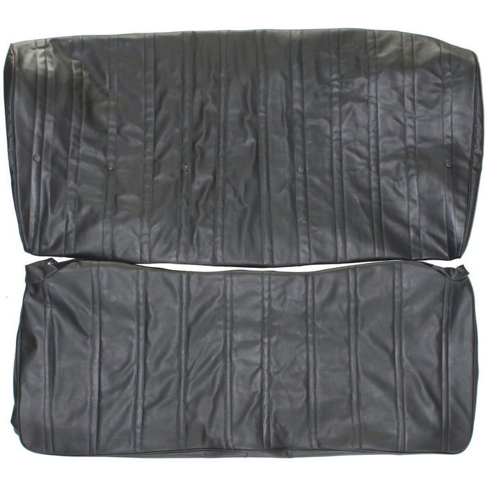 1965-1970 Chevrolet Impala Custom Real Leather Seat Covers (Rear)