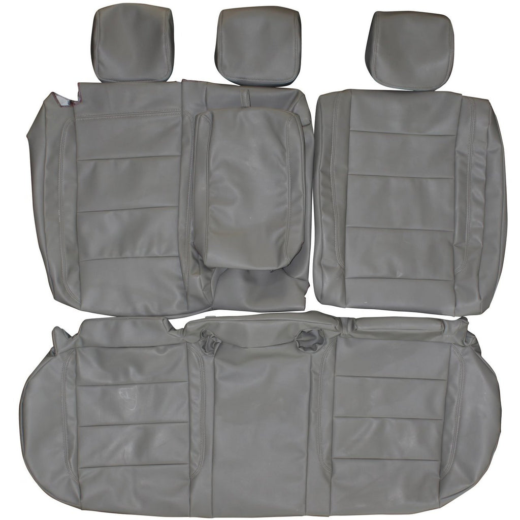 2006-2010 Volkswagen Jetta Custom Real Leather Seat Covers (Rear) - lseat