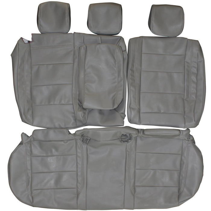 2006-2010 Volkswagen Jetta Custom Real Leather Seat Covers (Rear)