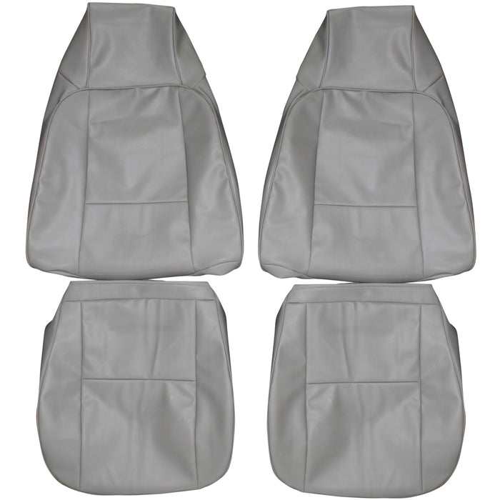 1979-1981 Chevrolet Camaro Custom Real Leather Seat Covers (Front)