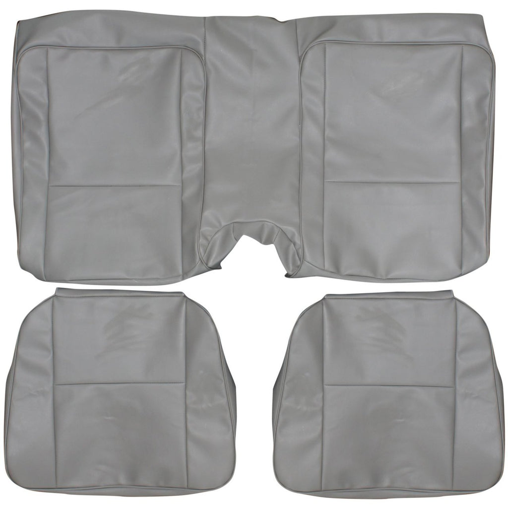 1979-1981 Chevrolet Camaro Custom Real Leather Seat Covers (Rear) - lseat