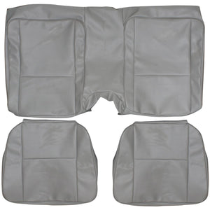1979-1981 Chevrolet Camaro Custom Real Leather Seat Covers (Rear) - lseat