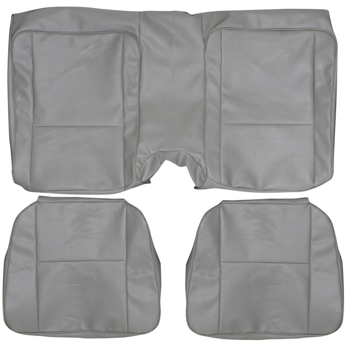 1979-1981 Chevrolet Camaro Custom Real Leather Seat Covers (Rear)