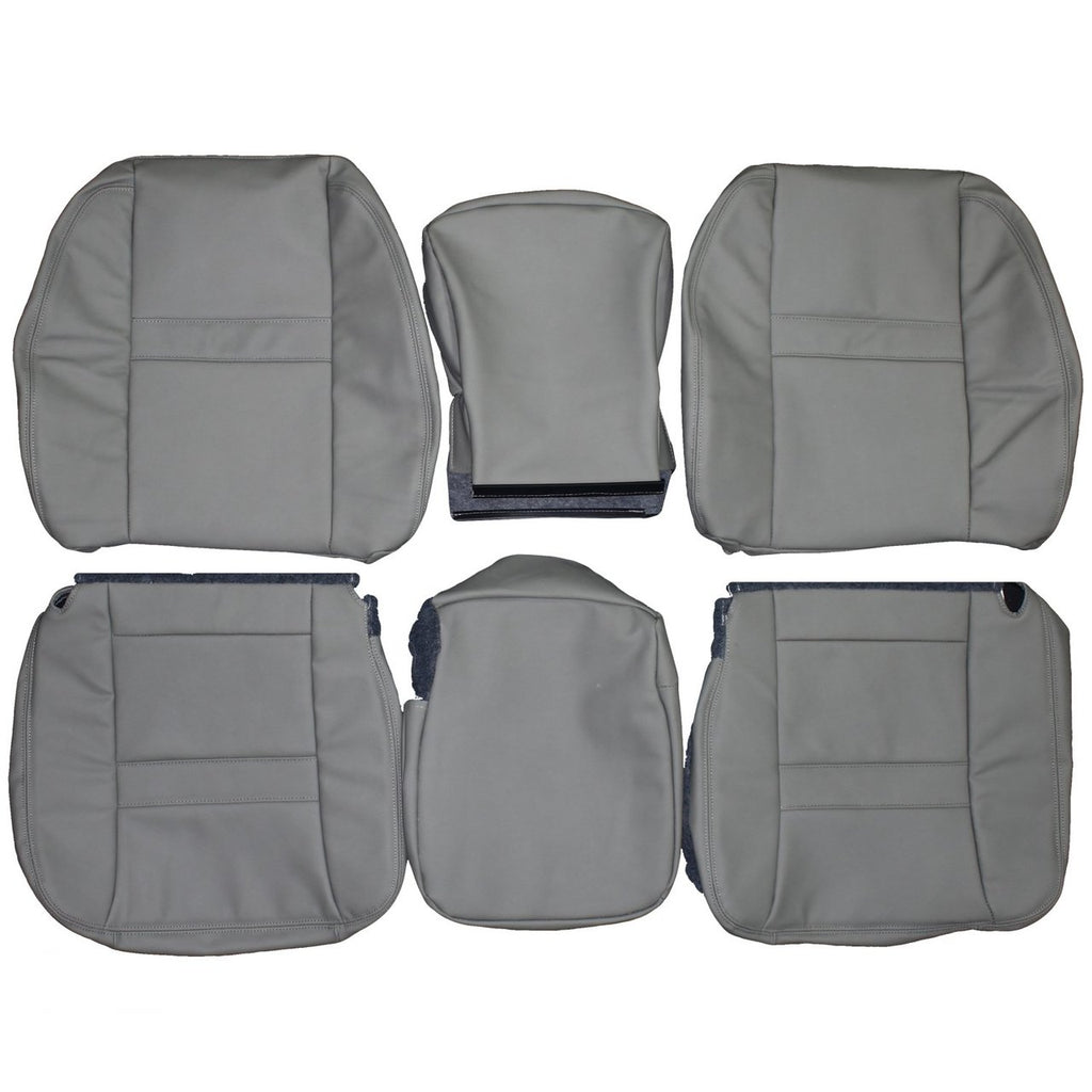 2006-2009 Dodge Ram 2500 Custom Real Leather Seat Covers (Front) - lseat
