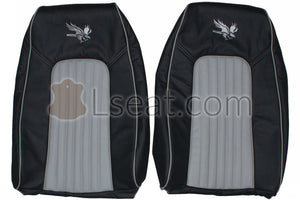 1971-1980 Ford Pinto Custom Real Leather Seat Covers (Front) - lseat