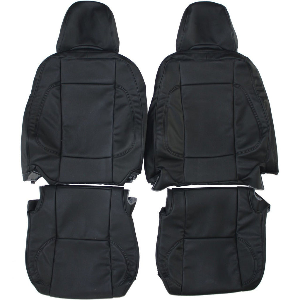 1996-2002 Volvo C70 Coupe Custom Real Leather Seat Covers (Front) - lseat2