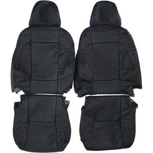 1996-2002 Volvo C70 Coupe Custom Real Leather Seat Covers (Front) - lseat2