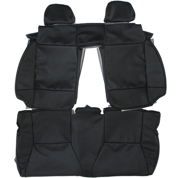 2003 Volvo C70 Convertible Custom Real Leather Seat Covers (Rear)