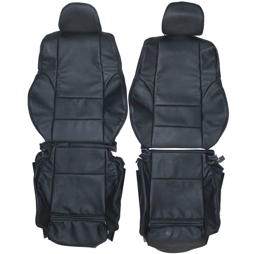 1998-2004 BMW E46 Coupe Sedan Sport Custom Real Leather Seat Covers (Front) - lseat