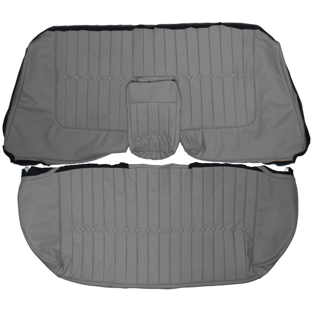 1959 Cadillac DeVille Custom Real Leather Seat Covers (Rear) - lseat