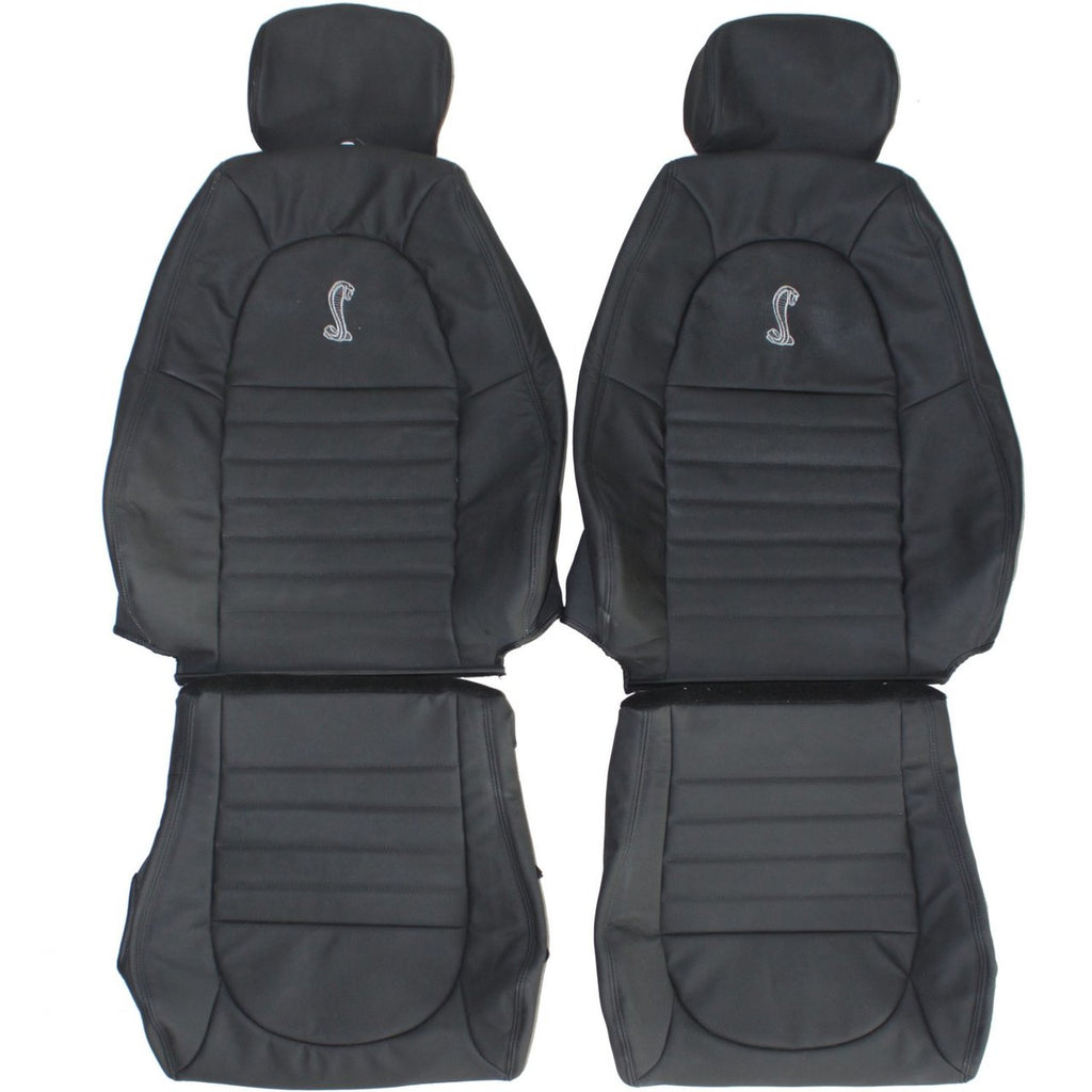 2001 Ford Mustang SVT Cobra Custom Real Leather Seat Covers (Front) - lseat