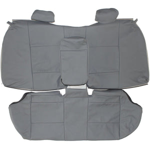 1999-2005 BMW 3-Series Sedan Custom Real Leather Seat Covers (Rear) - lseat