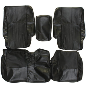 2019-2015 Dodge Journey Custom Real Leather Seat Covers (Rear) - lseat