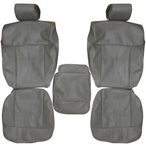 2004-2008 Ford F150 Custom Real Leather Seat Covers (Front) - lseat