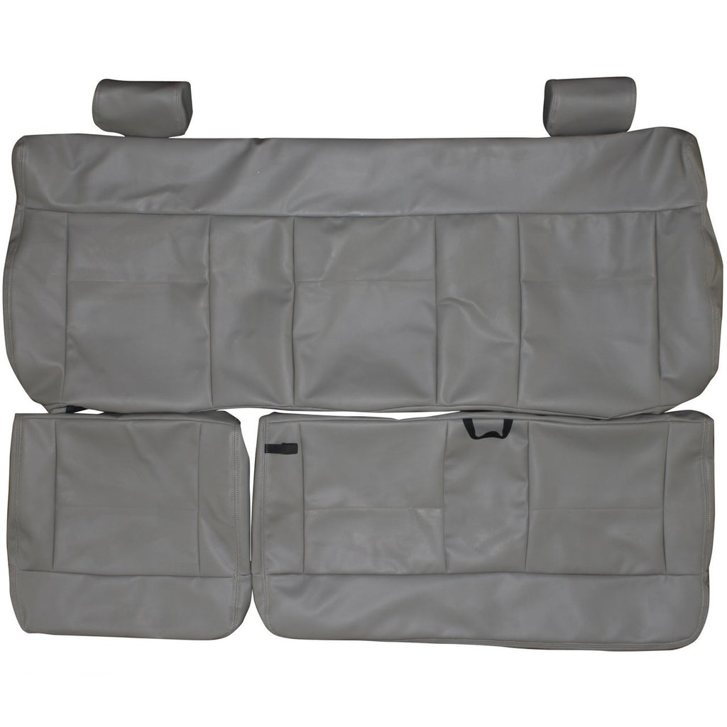 2004-2008 Ford F150 Custom Real Leather Seat Covers (Rear) - lseat