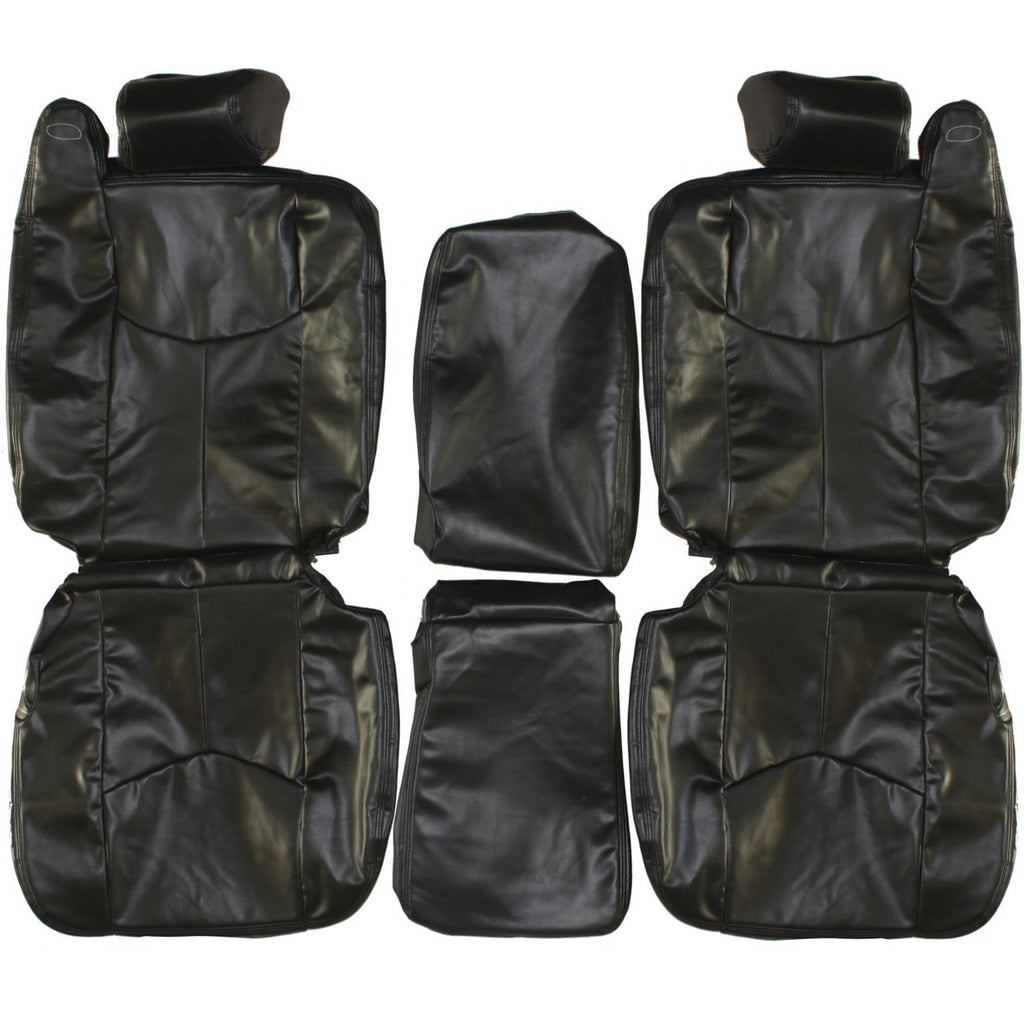 2003-2006 Chevrolet Tahoe Custom Real Leather Seat Covers (Front) - lseat