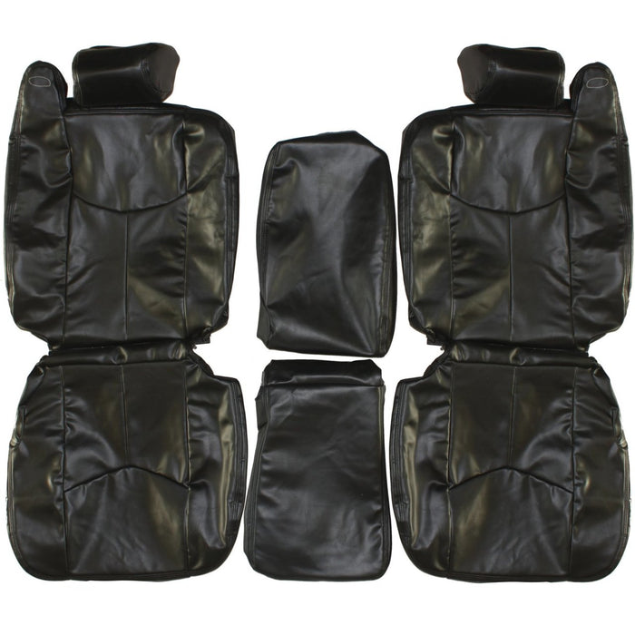 2003-2006 Chevrolet Tahoe Custom Real Leather Seat Covers (Front)