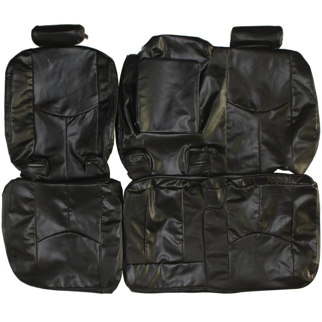 2003-2006 Chevrolet Tahoe Custom Real Leather Seat Covers (Rear) - lseat