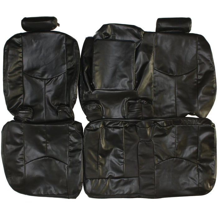 2003-2006 Chevrolet Tahoe Custom Real Leather Seat Covers (Rear)