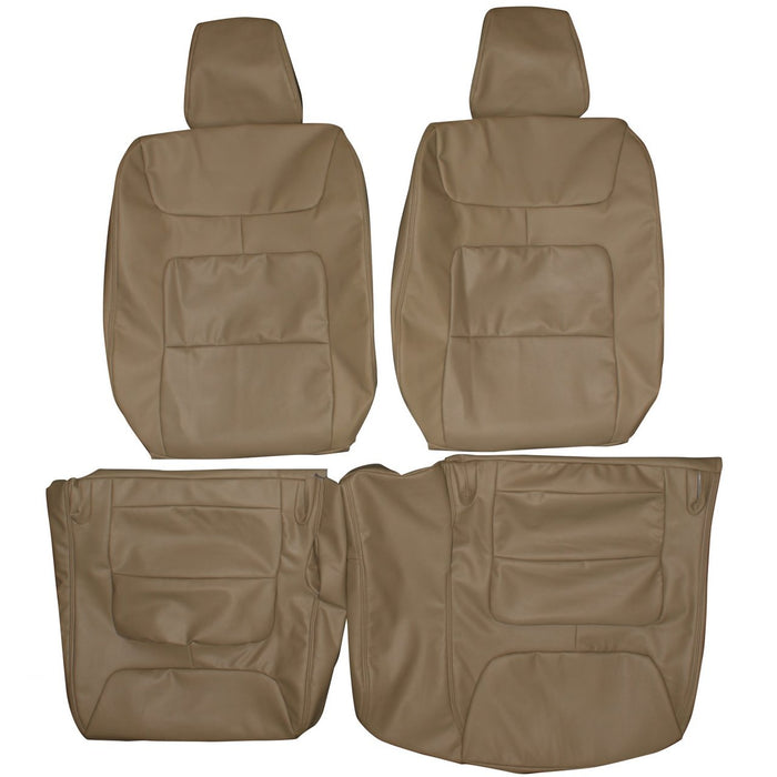 1994-1999 Cadillac de Ville Custom Real Leather Seat Covers (Front)