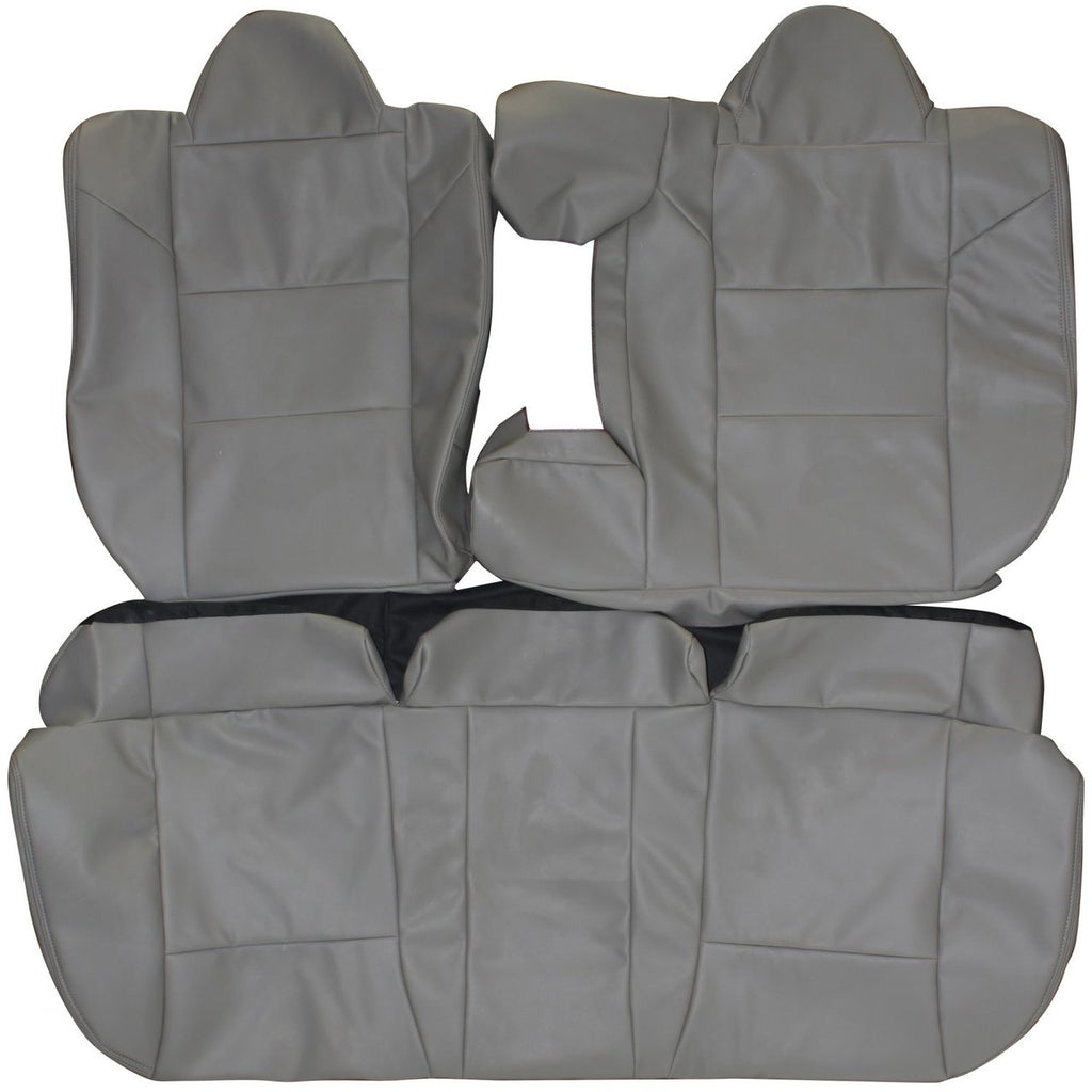 2007-2014 Dodge Avenger Custom Real Leather Seat Covers (Rear) - lseat