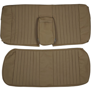 1972-1979 Mercedes Benz C107 280SLC 450SLC Custom Real Leather Seat Covers (Rear) - lseat2