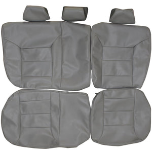 1999-2005 Volkswagen Jetta Custom Real Leather Seat Covers (Rear) - lseat