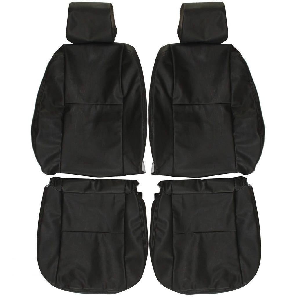 2003-2008 Pontiac Vibe Custom Real Leather Seat Covers (Front) - lseat