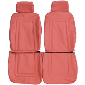 1968-1969 AMC AMX Custom Real Leather Seat Covers (Front) - lseat
