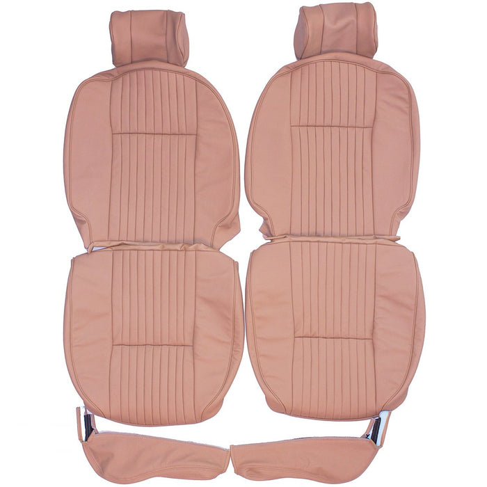 1968-1979 Jaguar XJ6 XJ Custom Real Leather Seat Covers (Front)