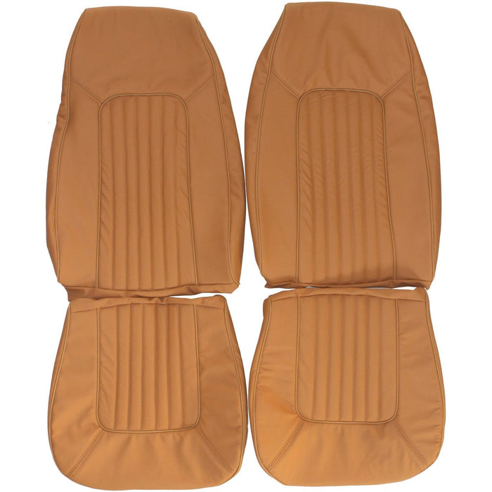 1971-1980 Ford Pinto Custom Real Leather Seat Covers (Front)