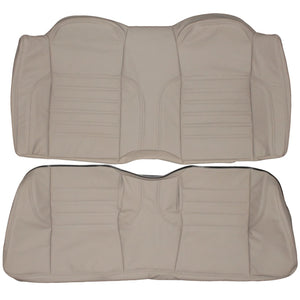 1989-1994 Jaguar XJS Custom Real Leather Seat Covers (Rear) - lseat2