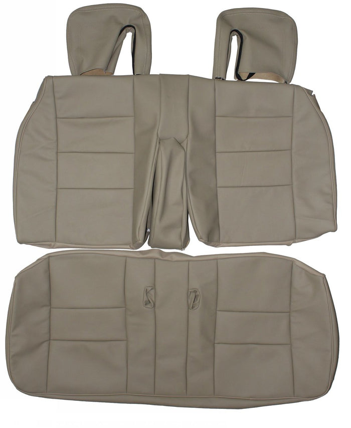 1991-1995 Mercedes E320 Custom Real Leather Seat Covers (Rear)