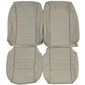 1993-1994 Jaguar XJ12 XJ40 Custom Real Leather Seat Covers (Front) - lseat