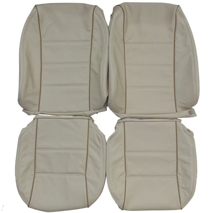 1993-1994 Jaguar XJ12 XJ40 Custom Real Leather Seat Covers (Front)