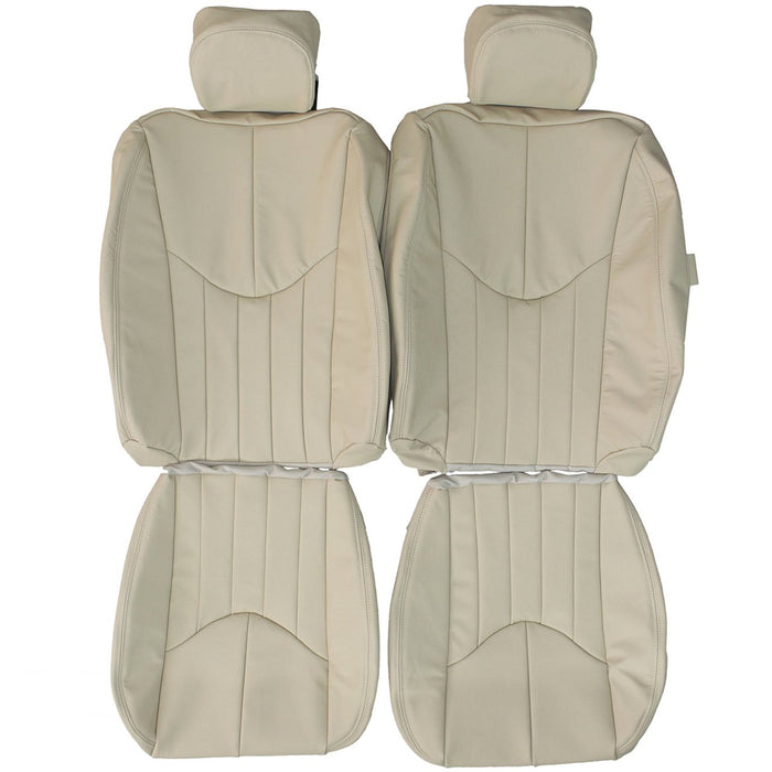 2000-2002 Jaguar S-type Custom Real Leather Seat Covers (Front)