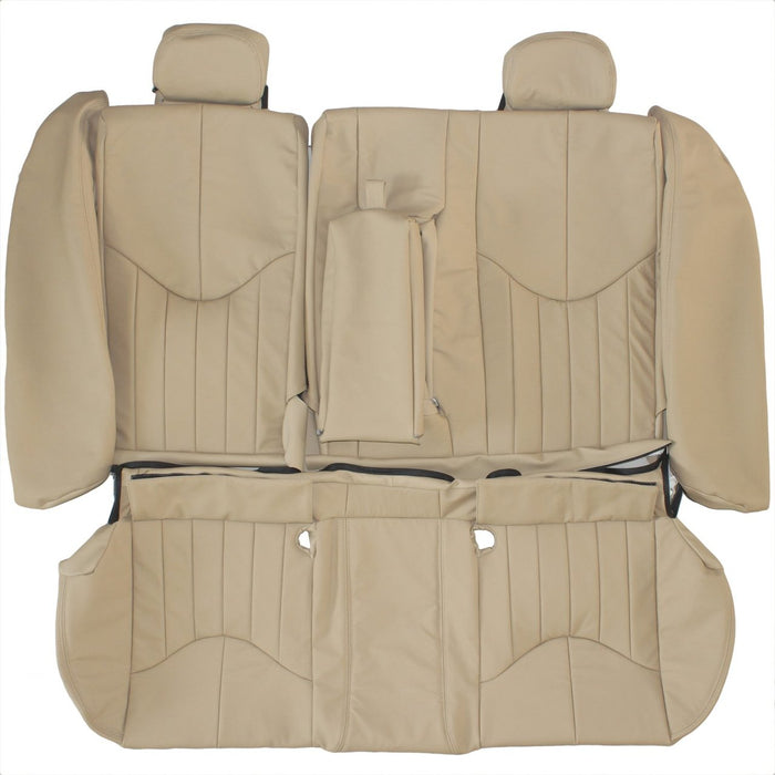 2000-2002 Jaguar S-type Custom Real Leather Seat Covers (Rear)