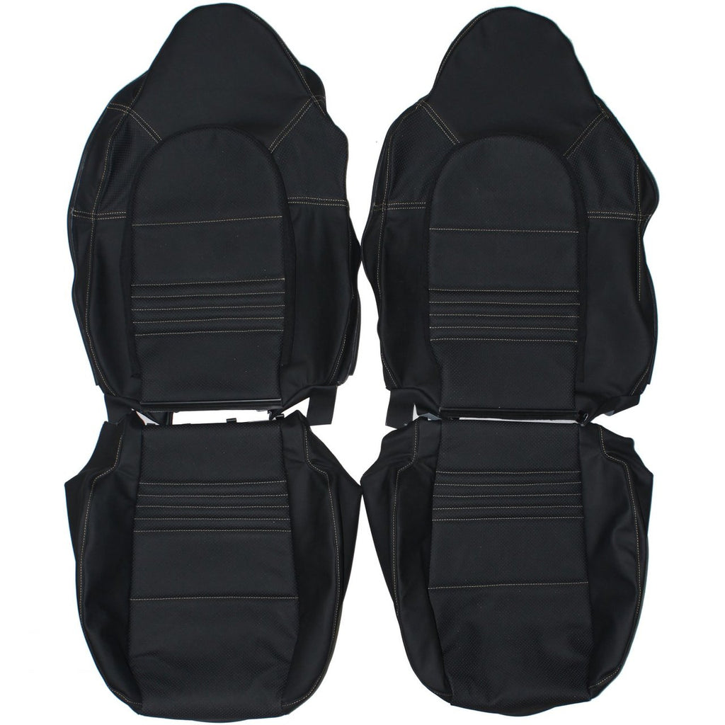 1997-2004 Porsche Boxster 986 Custom Real Leather Seat Covers (Front) - lseat