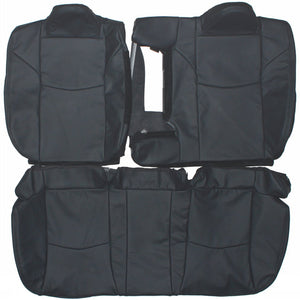 2010-2014 Chrysler 200 Series Custom Real Leather Seat Covers (Rear) - lseat