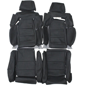 Recaro Classic-C Benz Porsche Custom Real Leather Seat Covers (Front) - lseat