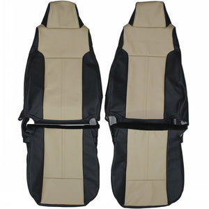 2003-2006 Jeep TJ Custom Real Leather Seat Covers (Front) - lseat