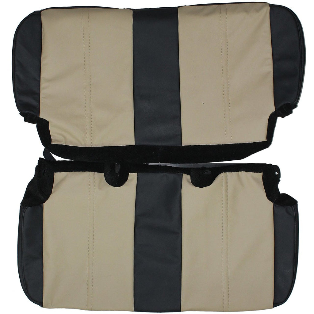 2003-2006 Jeep TJ Custom Real Leather Seat Covers (Rear) - lseat