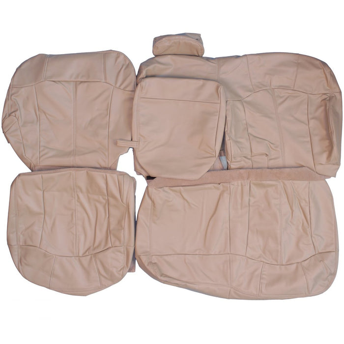 2000-2006 Chevrolet Suburban Custom Real Leather Seat Covers (Rear)