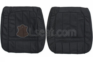 1969 Mercury Cougar XR-7 Custom Real Leather Seat Covers (Front) - lseat2